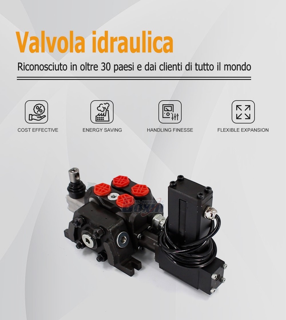 High Performance DCV60 Electric Motor Sectional Directional Valve